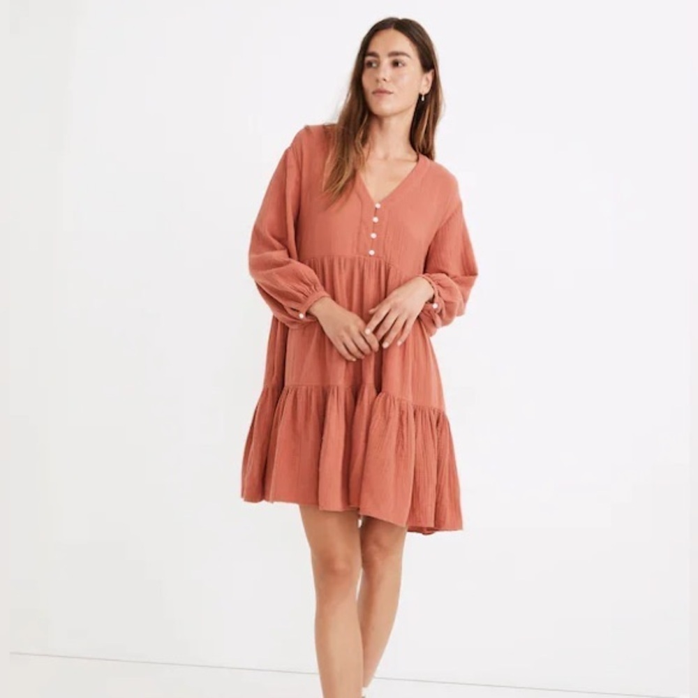 Madewell Lightspun Colette Mini Dress